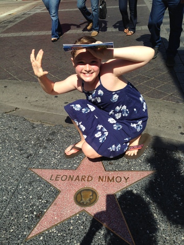 Hollywood Walk of Fame!