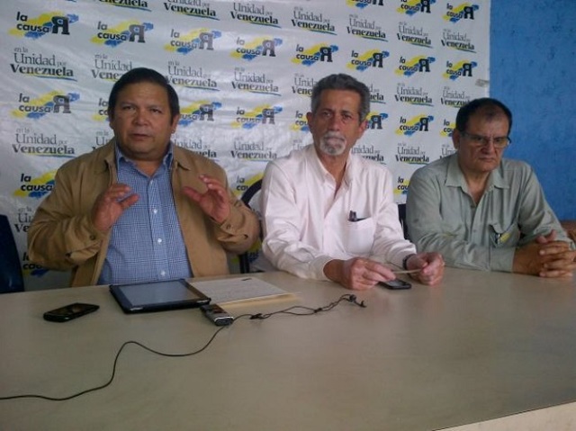 Andrés Velasquez y Americo de Grazia sacan a la luz la denuncia