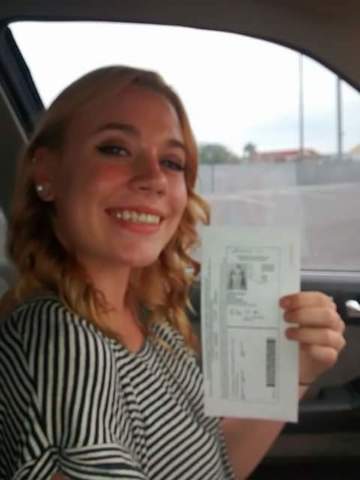 Ya girl passed her permit test, it only took 3 tries