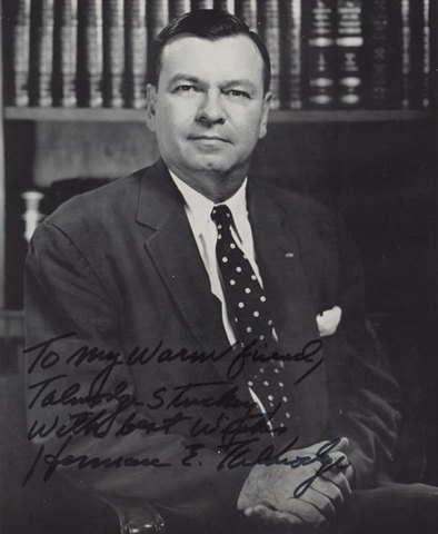 Herman Talmadge Elected As Governor