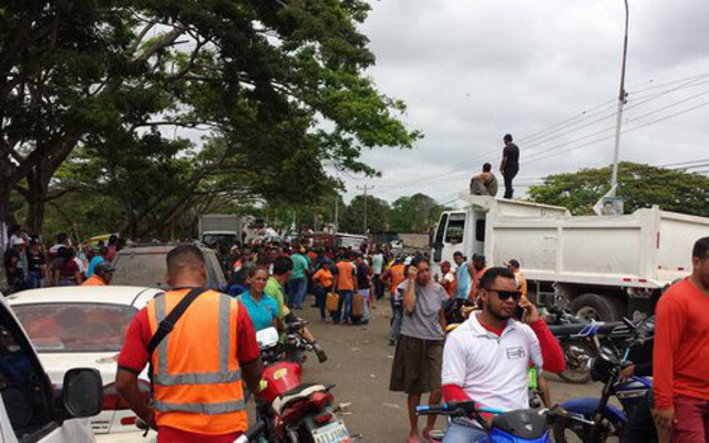 Protestas en Tumeremo