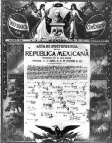 Se establece la Nueva Constitución estableciéndose la República Federal