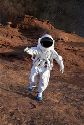 Enveis tur til Mars.