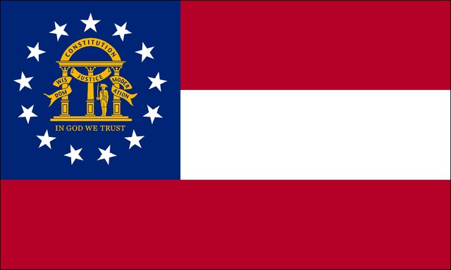 The 1956 Georgia State Flag