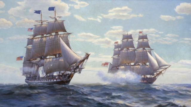 USS Constitution Scores a Victory