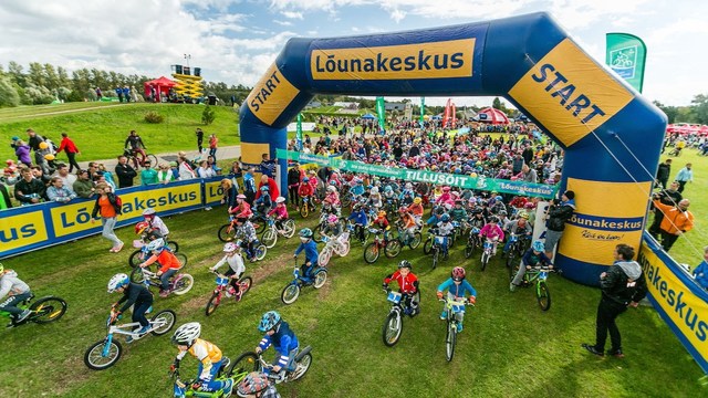 Läksin esimest korda jalgratta võistlustele