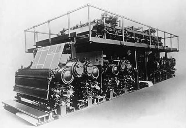 The first printing machine