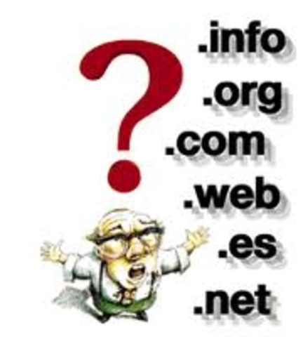 Creación de los Dominios .com  .net  .org   .tv