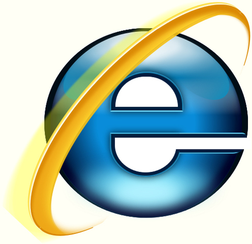 Aparece Internet Explorer
