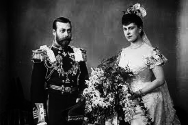 King George V married Mary of Teck