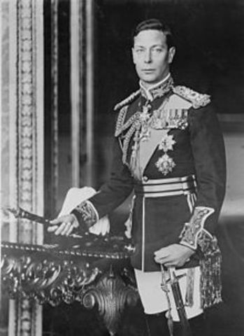 King George VI's reign began