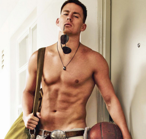 I met channing Tatum