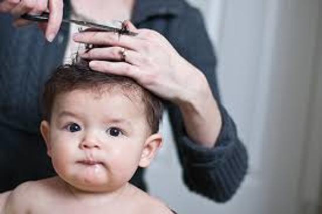 primer corte de cabello