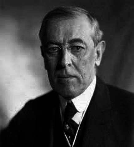 Woodrow Wilson Suffers a Stroke