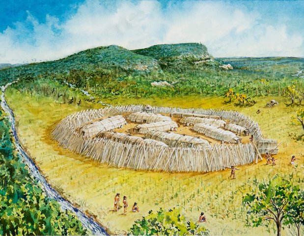 Installation des premiers villages Iroquoiens