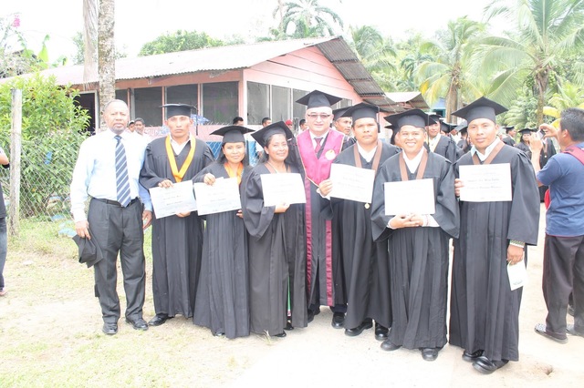 Primeros egresados de la Universidad de Pamplona