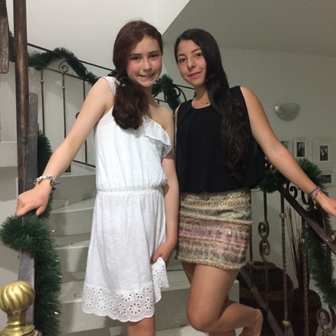 Pase aÑo nuevo con mis amigos