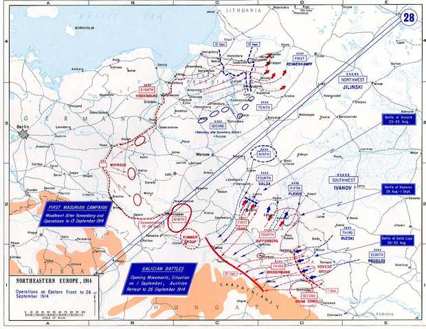 Russia's last offensive in Galicia