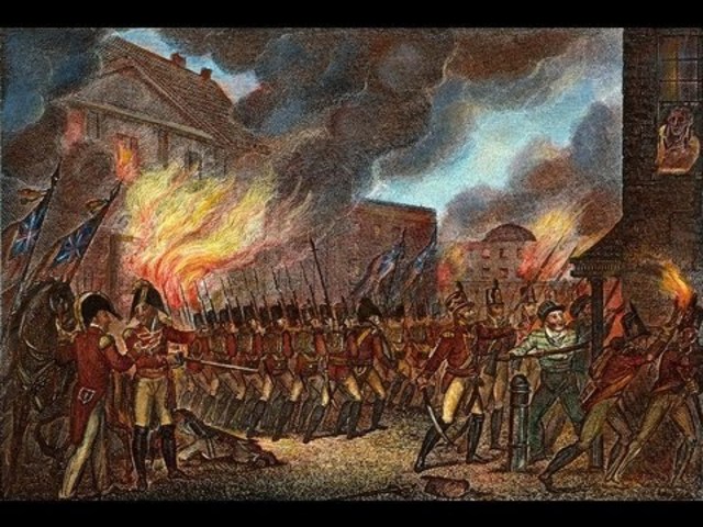 U.S. Capitol after Burning by the British
