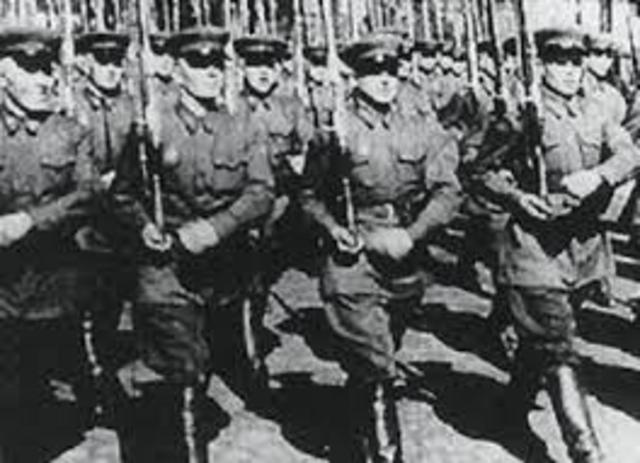 USSR mobilizes military