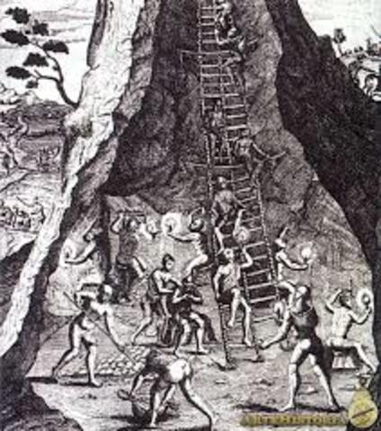 DESCUBRIMIENTO DE MINAS DE PLATA EN MEXICO
