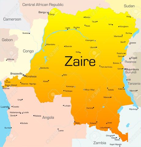 Mobutu renames the country to 'Zaire'