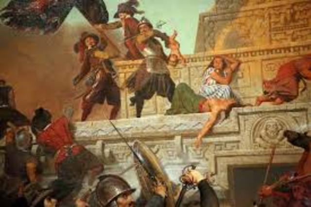 Fin del imperio Azteca