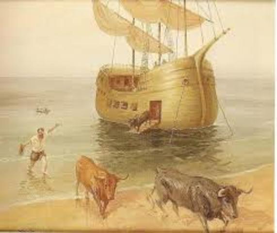 el ganado en la Nueva España