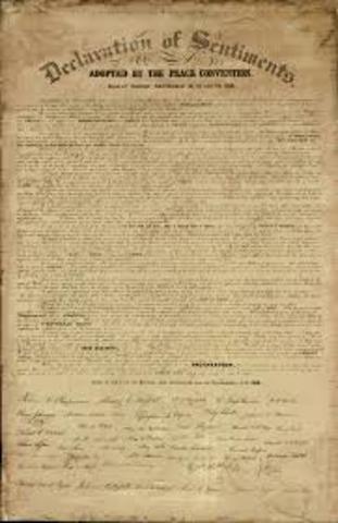 Declaration of Sentiments
