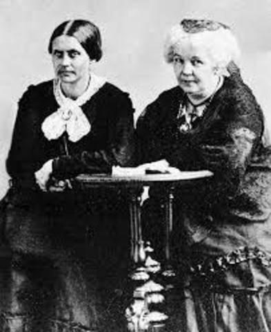 Susan B. Anthony and Elizabeth Cady Stanton