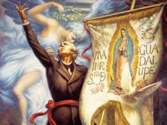 Movimiento de independencia encabezado por Miguel Hidalgo