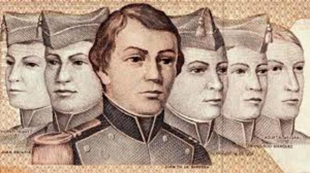 Defensa de los Niños Héroes del castillo de Chapultepec en la invasión norteamericana