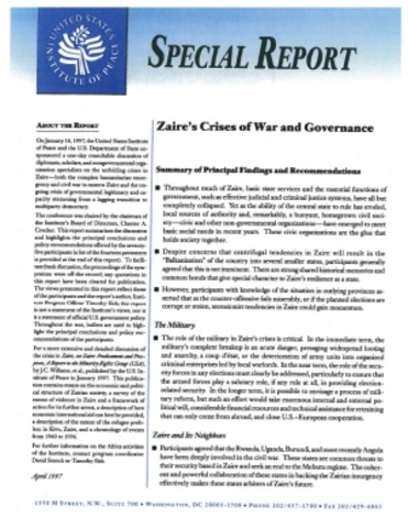 The war has killed 2.5 million people