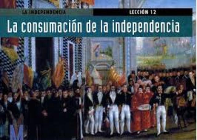 Consumacion de la Independencia
