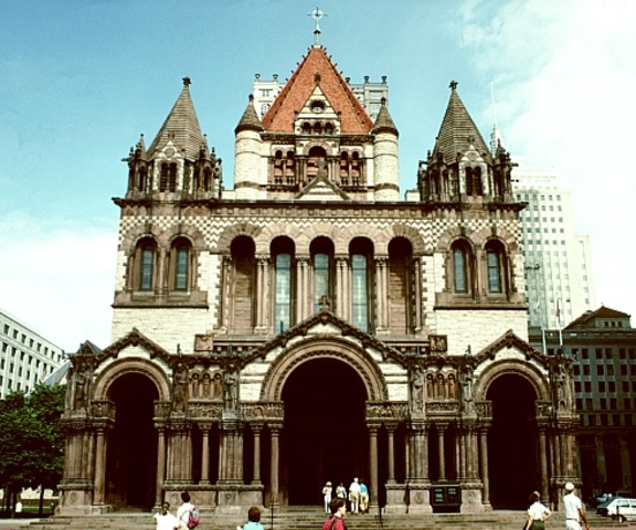 Trinity Church, Boston, New York. "Images of Trinity Church, by H. H. Richardson, 1872-77, Boston, Massachusetts. Digital Imaging Project." (1829).