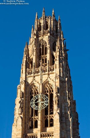 Harkness Tower, Yale University, New Haven, CT. "Prokos." (1921).