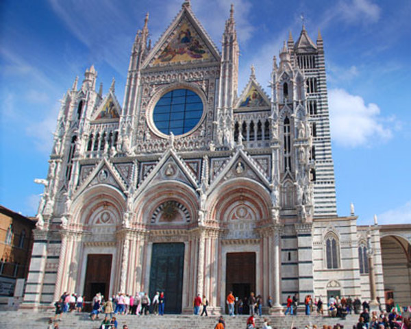 Siena Cathedral, Italy. "Siena Cathedral." (1263).