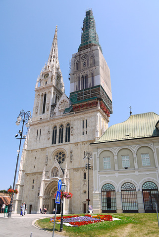 Zagreb Cathedral, Croatia. "Zagreb, Croatia". (1217).