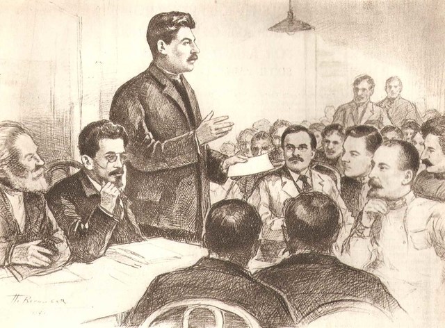 Russian Social Democratic Workers' party splits