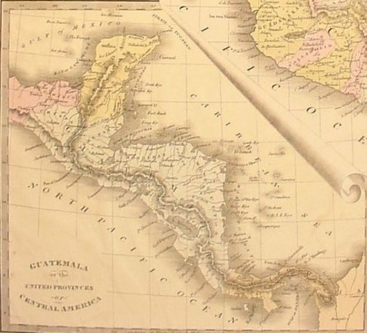 Separación de las provincias de Centroamérica.