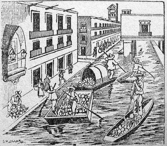 inundaciones catastroficas en México Colonia.