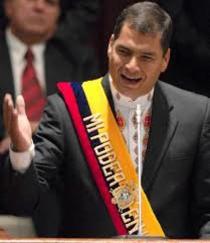 Eco. Rafael Correa Delgado