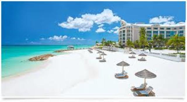 Estuve a las Bahamas por la primera vez.