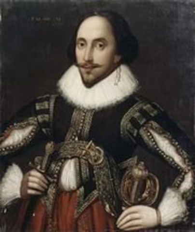 The beginning of the life of William Shakespeare