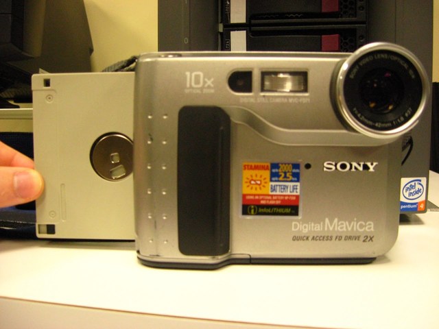 A Sony Mavica