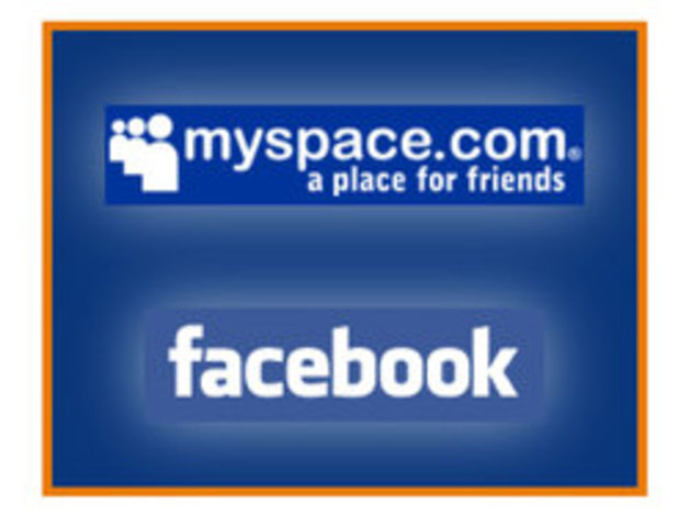 Facebook sube, MySpace baja