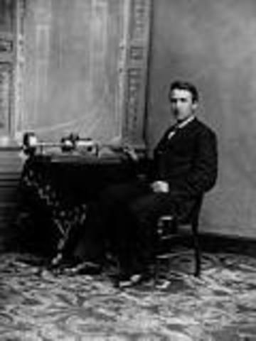 Edison invents the phonograph
