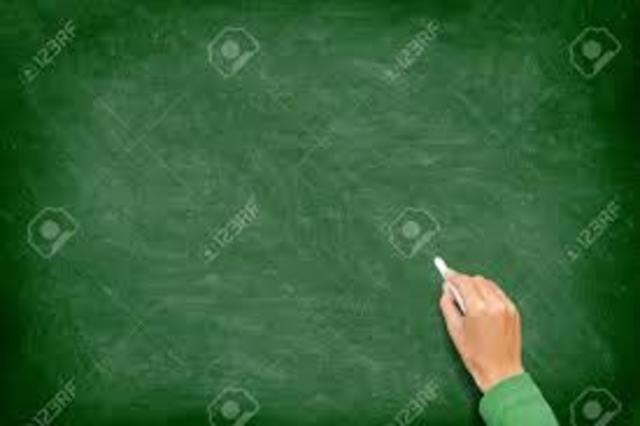 historia de la pizarra