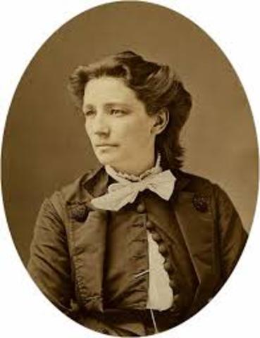 Victoria Woodhull becomes a Presidential candidate on her own ticket.