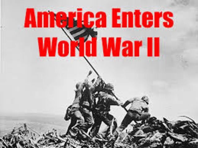 The U.S enters the war